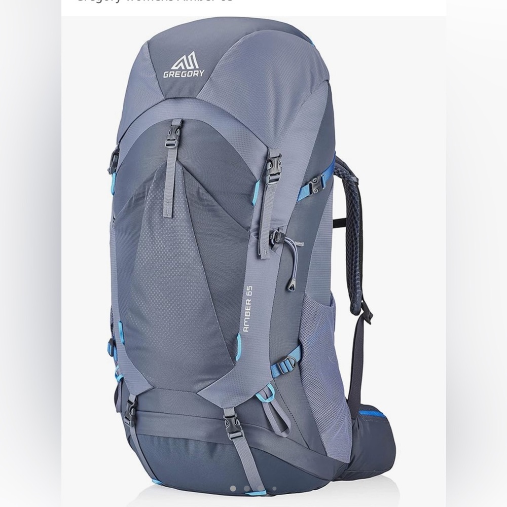 Gregory Amber 55L women’s hiking pack - Artic Grey O/S.  Used Once